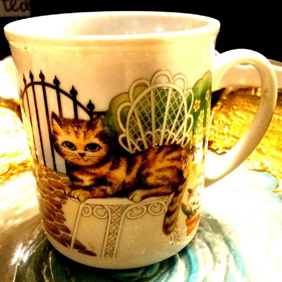 Kitty CAT COFFEE Mug~CUP!¡!! - Picture 1 of 7